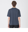 ハイツイストシャドーチェックニットTシャツ