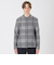 シャドークレストブリッジチェックカラミライダースブルゾン
