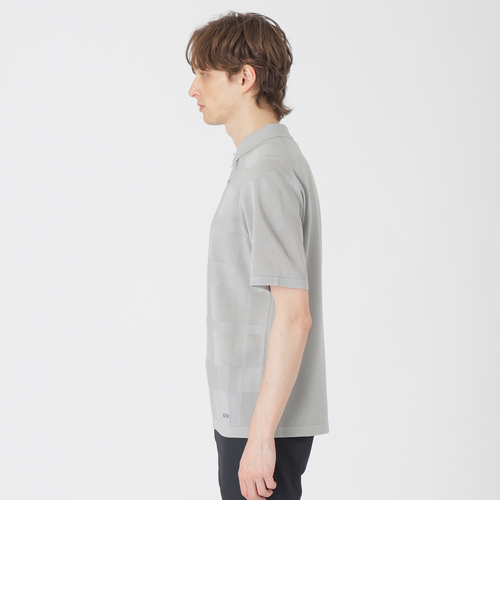 新品】ブラックレーベル ドライタッチシャドーチェックニット