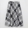 クレストブリッジチェックライトクロッシングツイルスカート
