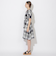 【WEB限定】クレストブリッジチェッククロッシングツイルパフスリーブドレス