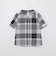 【WEB限定】クレストブリッジチェックライトクロッシングツイルスキッパーブラウス