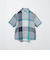 ドビーメッシュクレストブリッジチェックシャツ