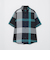 ドビーメッシュクレストブリッジチェックシャツ