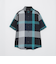 ドビーメッシュクレストブリッジチェックシャツ