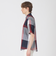 ドビーメッシュクレストブリッジチェックシャツ