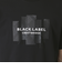 【BLACK lab.】ラインストーンジオメトリックロゴTシャツ