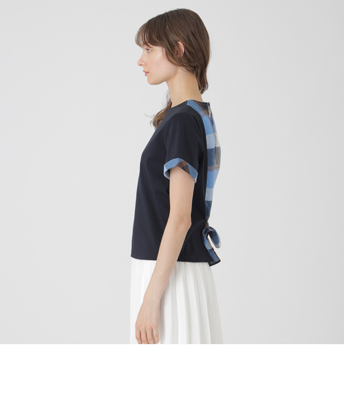 タグ付新品　完売品　コンパクトピマスムースバックチェックTシャツ　ブルーレーベル 楽天市場】【SALE／33%OFF】コンパクトピマスムースバックチェックT