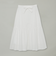 シャンブレーレーススカート