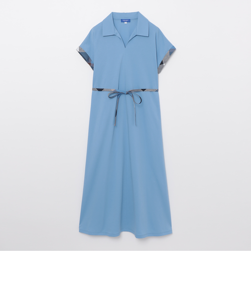 ブルーレーベルクレストブリッジ♥️ コンパクトポンチカラーネックドレス BLUE LABEL / BLACK LABEL CRESTBRIDGE｜コンパクトポンチカラー