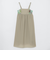【WEB限定】スパンボイルキャミソールドレス