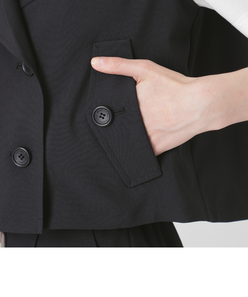 ハイカウントナノショートベスト｜ブルーレーベルブラックレーベル