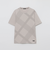 ハイストレッチシャドーチェックTシャツ