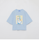 【星陽子コラボ】ピマコットンプレーティング天竺イラストワイドTシャツ