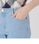 ストレッチデニムストレートパンツ