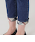 ストレッチデニムストレートパンツ