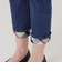 ストレッチデニムストレートパンツ