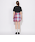 【原宿・WEB限定】クレストブリッジチェックカラミクロスミニスカート