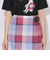【原宿・WEB限定】クレストブリッジチェックカラミクロスミニスカート