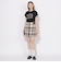 【原宿・WEB限定】クレストブリッジチェックカラミクロスミニスカート