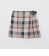 【原宿・WEB限定】クレストブリッジチェックカラミクロスミニスカート