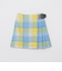 【原宿・WEB限定】クレストブリッジチェックカラミクロスミニスカート