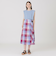 クレストブリッジチェックカラミクロスロングスカート