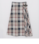 クレストブリッジチェックカラミクロスロングスカート
