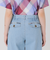ストレッチデニムワイドパンツ