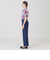 ストレッチデニムワイドパンツ