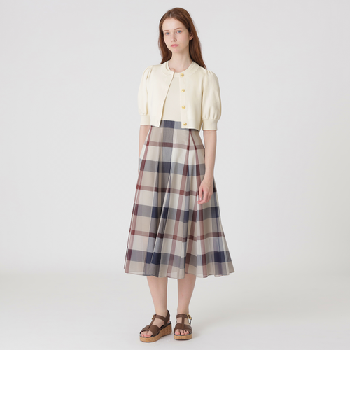 美人百花コラボ】ニットドッキングドレス｜ブルーレーベルブラック