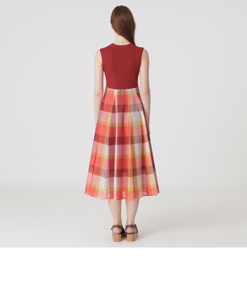 美人百花コラボ】ニットドッキングドレス｜ブルーレーベルブラック