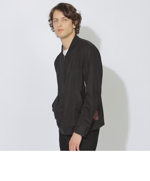 BLACK LABEL バックチェックMA-1型 ブルゾン WEB・一部店舗限定 WEB・一部店舗限定】バックチェックMA-1｜ブルーレーベルブラック