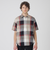 【一部店舗限定】クレストブリッジチェックハーフスリーブシャツ