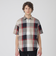 【一部店舗限定】クレストブリッジチェックハーフスリーブシャツ