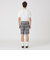 カラミトーナルチェックショートパンツ