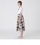 クレストブリッジチェックライトクロッシングツイルスカート