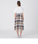 クレストブリッジチェックライトクロッシングツイルスカート