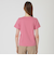 ピマコットンプレーティング天竺袖口チェックTシャツ
