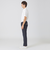 ダブルフェイスクレストブリッジチェックデニムパンツ