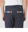 ダブルフェイスクレストブリッジチェックデニムパンツ