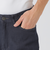 ダブルフェイスクレストブリッジチェックデニムパンツ