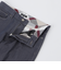 ダブルフェイスクレストブリッジチェックデニムパンツ
