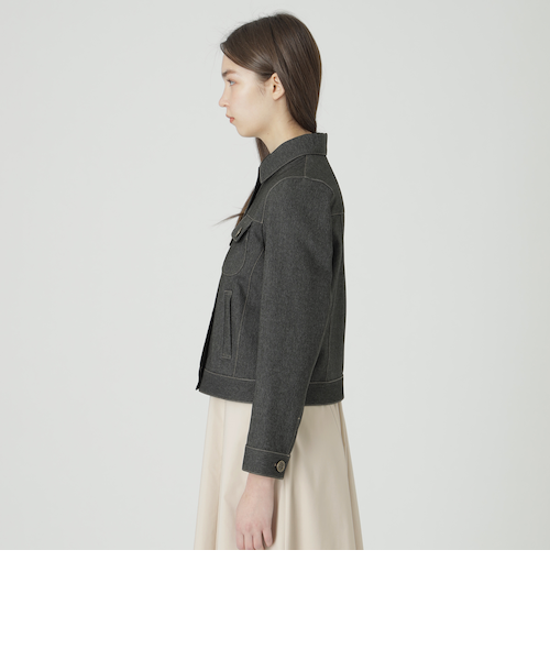 BLUELABEL CRESTBRIDGE【新品未使用タグ付】 デニムジャケット じな様専用 BLUE LABEL CRESTBRIDGE デニムジャケット 38