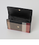 クレストブリッジチェックキャンバス二つ折り財布