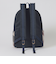 パーシャルクレストブリッジチェックナイロンバックパック