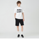 【BLACK lab.×Admiral】シャドーチェックロゴグラフィックTシャツ