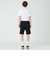 【BLACK lab.×Admiral】ロゴプリントショートパンツ