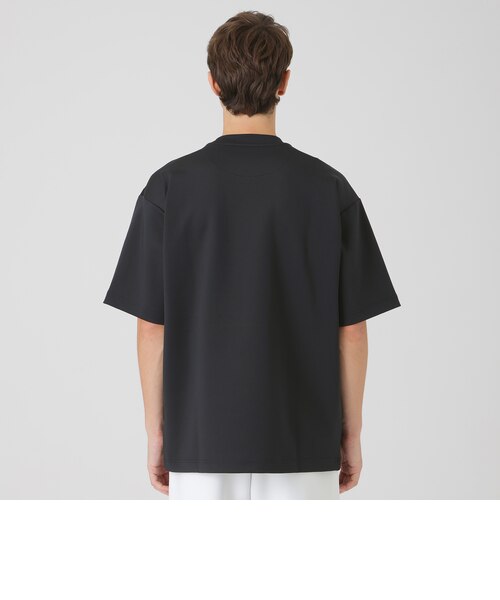 BLACK lab.×Admiral】ニットドッキングアイコンTシャツ｜ブルー 