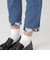ライトデニムハイライズストレートパンツ